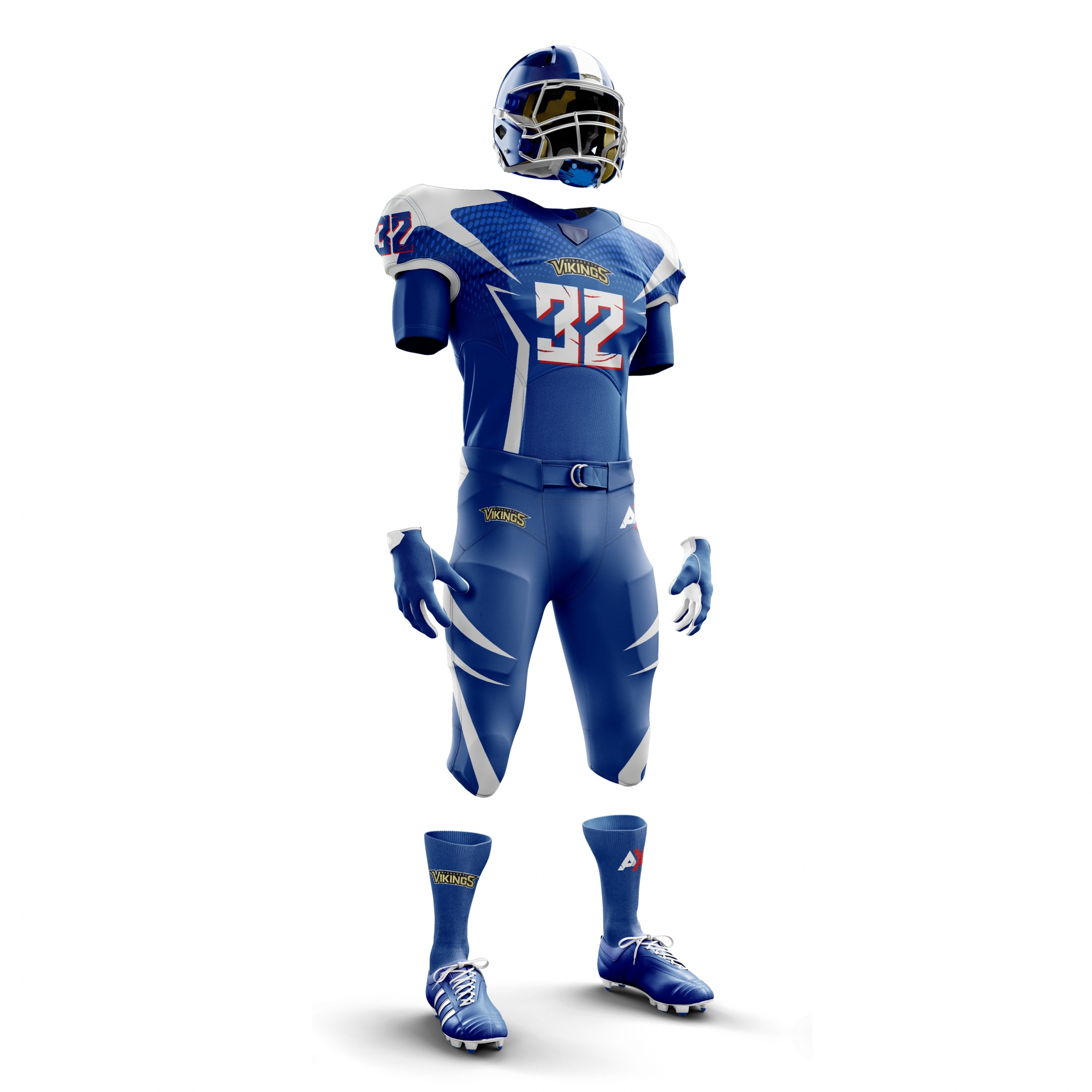 AMERICAN FOOTBALL UNIFORM - Image 3